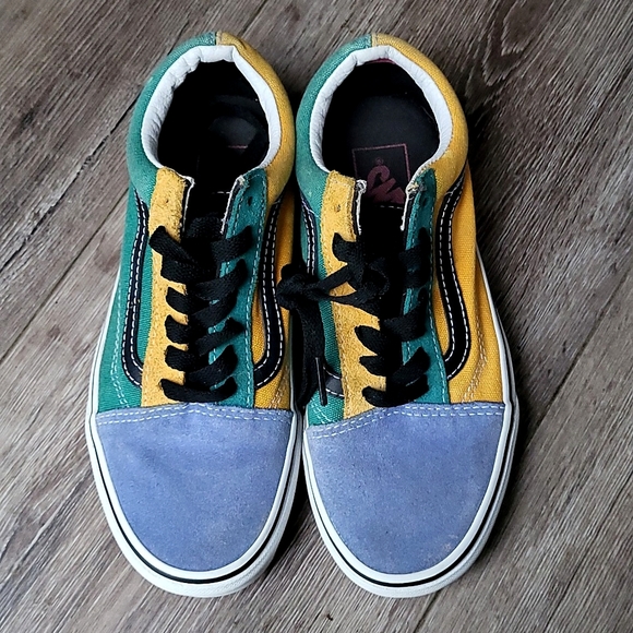 Color block suede Vans - Picture 5 of 9